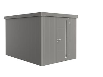 Gerätehaus Neo 4B Standardtüre, quarzgrau- metallic 2360x3480x2220mm