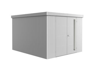 Gerätehaus Neo 4C Doppeltüre, silber- metallic 2920x3480x2220mm