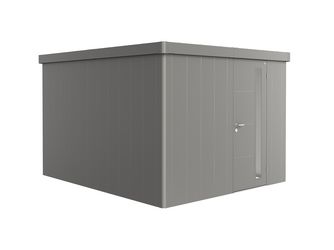 Gerätehaus Neo 4C Standardtüre, quarzgrau- metallic 2920x3480x2220mm