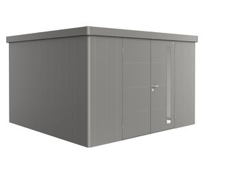 Gerätehaus Neo 4D Doppeltüre, quarzgrau- metallic 3480x3480x2220mm