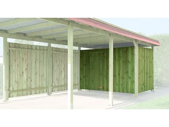 Geräteraum für Carports, kdi, 20mm