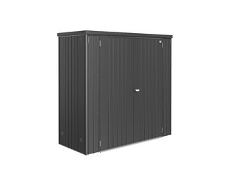 Geräteschrank Gr. 190 dunkelgrau- metallic 1900x830x1825mm