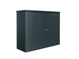 Geräteschrank Gr. 230 dunkelgrau- metallic 2270x830x1825mm