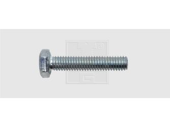 Gewindeschraube 6kt-Kopf 8.8 M10x80, vz, DIN 933