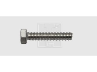 Gewindeschraube 6kt-Kopf M6x20, A2, DIN 933 Gewindeschraube 6kt-Kopf M6x20, A2, DIN 933