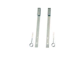 Gitterrostsicherung, Oberfläche: verzinkt, Flacheisen 20x2,5mm, Länge 300mm Gitterrostsicherung, Oberfläche: verzinkt, Flacheisen 20x2,5mm, Länge 300mm
