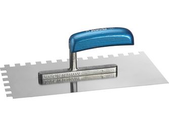 Glättekelle, 2-seitig gezahnt 10, 280x130