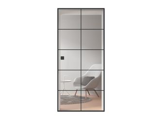 Glasschiebetür Klar Loft 10 Felder "GLASWORK 180"