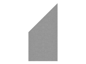 Sichtschutzzaun Glas TEXTA Anschluss transparent "SYSTEM GLAS"