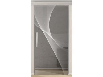 Glasschiebetür 3D 623