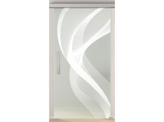 Glasschiebetür 3D 636 Glasschiebetür 3D 636