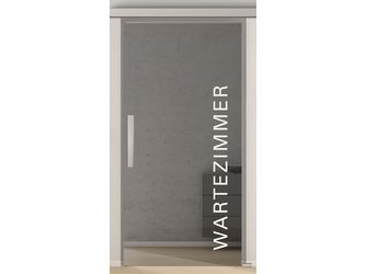 Glasschiebetür TYPO 554