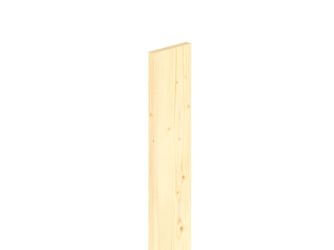 Glattkantprofil Fichte sf hobelf. Sichtseite riffelg. / 3 Seiten gehobelt unbehandelt 21x143mm, 5,4m