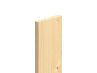 Glattkantprofil Fichte sf hobelf. gehobelt unbehandelt 18x118mm, 5,1m