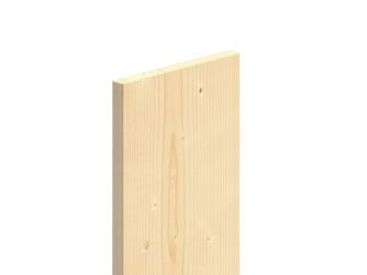 Glattkantprofil Fichte sf hobelf. gehobelt unbehandelt 18x193mm, 3,9m