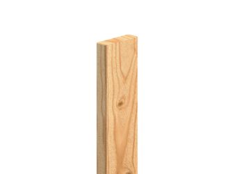 Glattkantprofil kanad. Lärche VEH Top Sichtseite riffelg. / 3 Seiten gehobelt unbehandelt 21x68mm, 4,27m