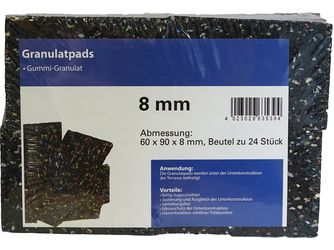 Granulatpads, NICHTklebend, 60x90x8, Beutel á 24