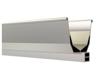 Green-Fence Bepflanzungsrinne 10x10x184cm Aluminium eloxiert, inkl. Zubehör