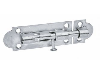 Grendelriegel, m.Knopf, o.Feder, m.Schlaufe, disp., LxB75x28mm Grendelriegel, m.Knopf, o.Feder, m.Schlaufe, disp., LxB75x28mm
