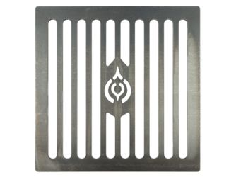 Grillrost 29 x 29 cm "stahl"