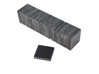 Gummipad MixBox EPDM schwarz 60x60x3mm, 60x60x6mm, 60x60x10mm, 30St./Karton