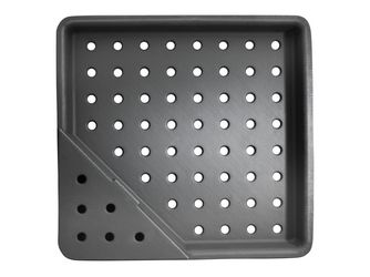 Gusseisener Holzkohleeinsatz mit Räucherbox