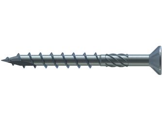 Holzbauschraube HBS Senkkopf TX 30 TG Stahl blau verzinkt gleitbeschichtet