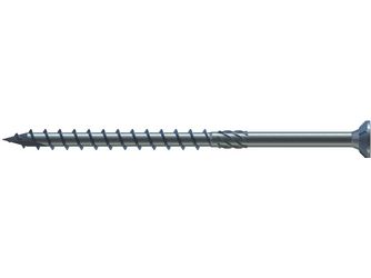 Holzbauschraube HBS Senkkopf TX 40 TG Stahl blau verzinkt gleitbeschichtet