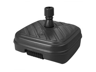 HD-PE-Füllsockel anthrazit mit Rolle - 48 Liter - für Rohr 33-48mm HD-PE-Füllsockel anthrazit mit Rolle - 48 Liter - für Rohr 33-48mm