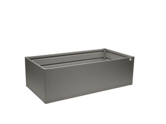 HOCHBEET midi 2x1 quarzgrau- metallic 2016x1031x610mm