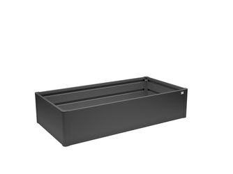 HOCHBEET mini 2x1 dunkelgrau- metallic 2016x1031x450mm