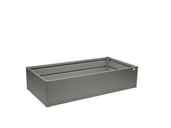 HOCHBEET mini 2x1 quarzgrau- metallic 2016x1031x450mm