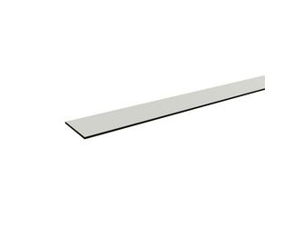 HPL Streifen 250x6mm Silbergrau