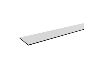 HPL Streifen 300x6mm Weiß