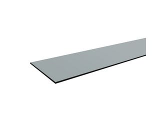 HPL Streifen 400x6mm Hellgrau 305cm