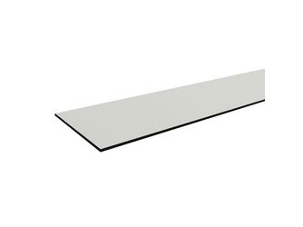 HPL Streifen 400x6mm Silbergrau