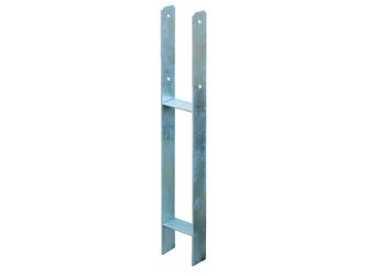 H-Pfostenanker 111x800mm, lange Ausführung