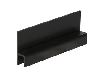 H-Profil 10,0mm Schwarz 300cm