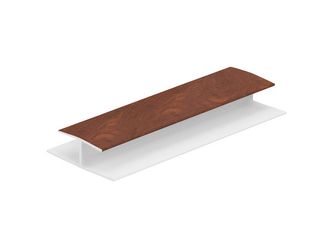 H-Verbindungsprofil 10mm Golden oak (Folie) 260cm