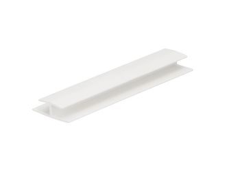 H-Verbindungsprofil 6mm Weiß 520cm