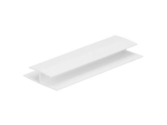 H-Verbindungsprofil 8mm Weiß 500cm