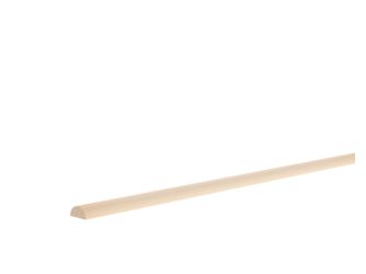 Halbrundstab Kiefer astrein 14x28x900mm Massiv, roh