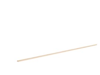 Halbrundstab Kiefer astrein 5x10x900mm Massiv, roh