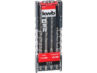 Hammerbohrersatz, 4-teilig