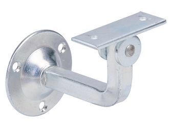 Handlaufstütze, Auflage gerade, beweglich, verzinkt, zum Anschrauben Handlaufstütze, Auflage gerade, beweglich, verzinkt, zum Anschrauben