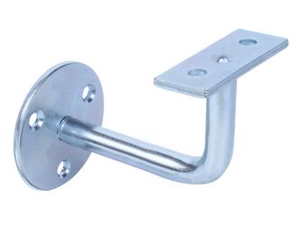 Handlaufstütze, verzinkt, zum Anschrauben, Auflage gerade Handlaufstütze, verzinkt, zum Anschrauben, Auflage gerade