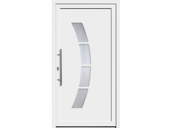 Haustür PLIETSCHE76 Modell 2 weiß ähnl. RAL 9016