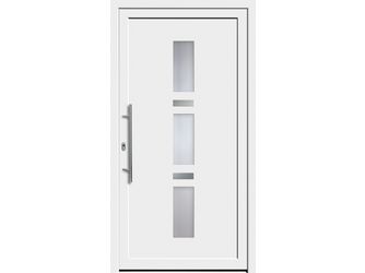 Haustür PLIETSCHE76 Modell 7 weiß ähnl. RAL 9016