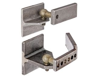 Hebetorbeschlag f.Metalltore f.unebene Geländeverläufe, z.Anschweißen