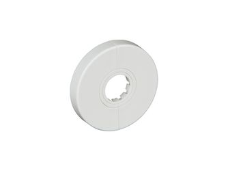 Heizkörperrosette Weiß für Rohrdurchmesser 15/18/22mm